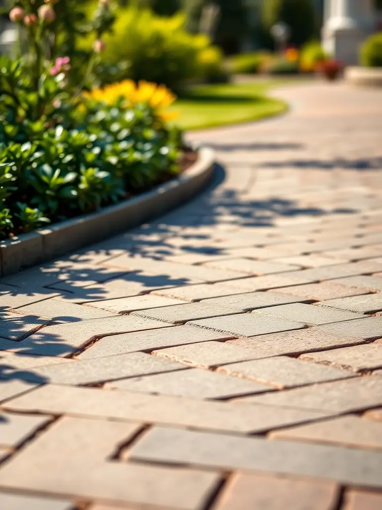 An image of freshly sealed pavers, highlighting their vibrant colors and shine after On Point Pressure Cleaning's paver sealing service.